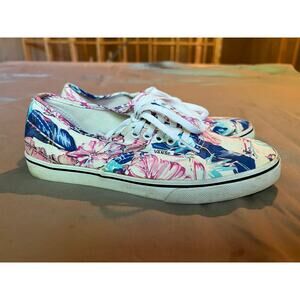 Women's Tropical Leaf Era Vans sneakers mens 3.5